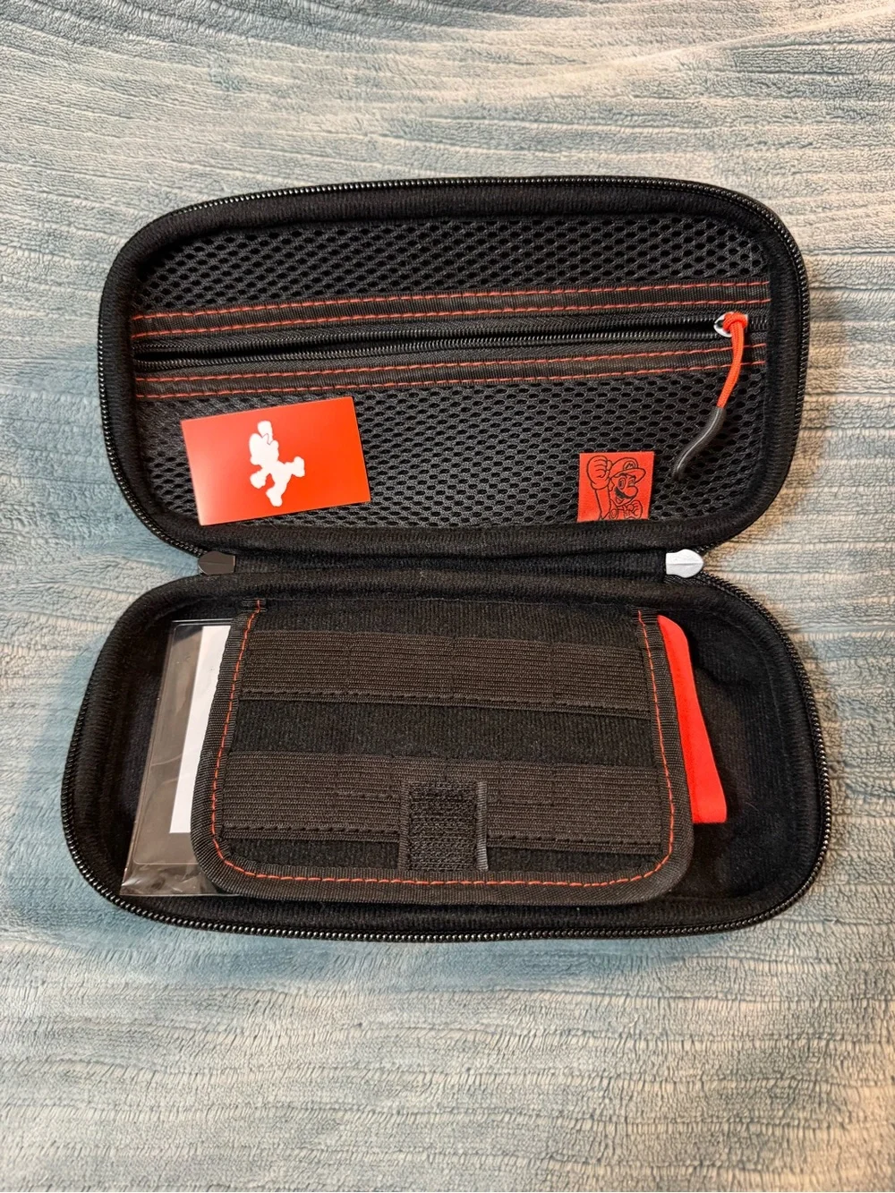 PowerA Protection Kit Nintendo Switch Lite -Red Super Mario Bros. Checkerboard
